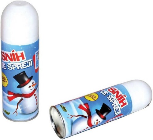 Sníh ve spreji 110ml dekorační doplněk