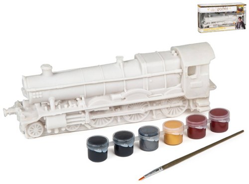 HARRY POTTER Kreativní set bradavický vlak Hogwarts Express k vymalování