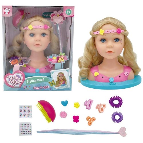 Hlava česací se světelnými efekty