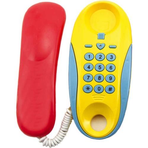 Telefony dětské pokojové set 2ks na baterie Zvuk plast