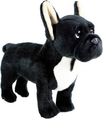 PLYŠ Pes francouzský buldoček 30cm stojící *PLYŠOVÉ HRAČKY*