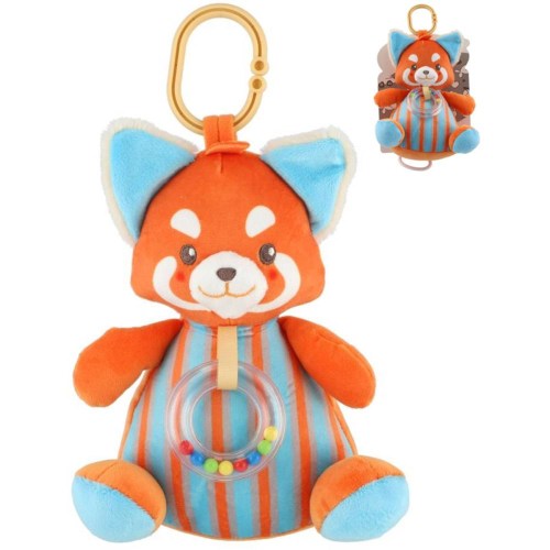 PLYŠ Liška zvířátko na natažení usínáček s melodií pro miminko