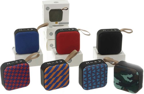 Bezdrátový bluetooth reproduktor 5W / Hands-free / USB / FM rádio na baterie