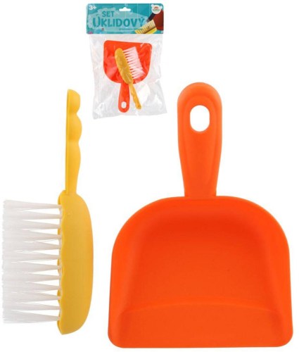 Uklízecí sada smetáček + lopatka malá uklízečka plast