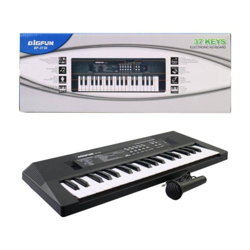 Piáno dětské s mikrofonem na baterie / USB napájení