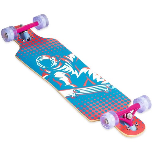 Acra MUUWMI Longboard Compact ABEC 7 Space svítící kolečka
