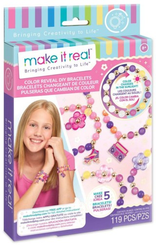 MAKE IT REAL Měnící se korálky kreativní set výroba dětské bižuterie
