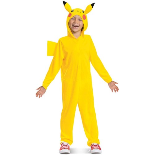 KARNEVAL Šaty Pikachu Pokémon vel. L (109-126cm) 4-6 let *KOSTÝM*