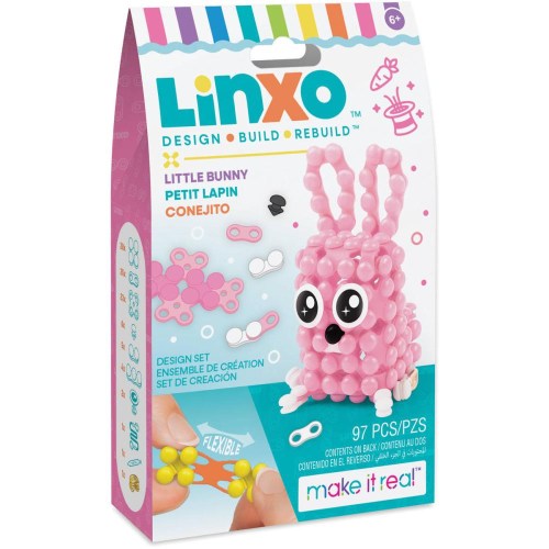MAKE IT REAL LinXo Character zvířátko kreativní sada 5 druhů