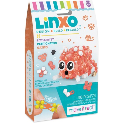 MAKE IT REAL LinXo Character zvířátko kreativní sada 5 druhů