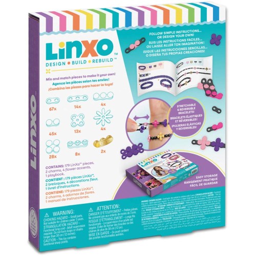 MAKE IT REAL LinXo Výroba šperků kreativní sada 3 druhy