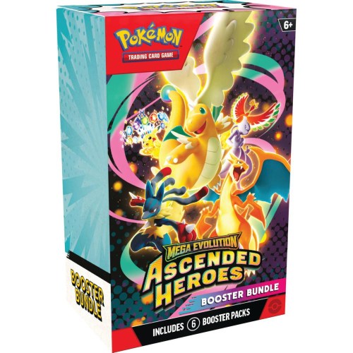 Pokémon TCG: ME02.5 Ascended Heroes Booster Bundle set 6x booster