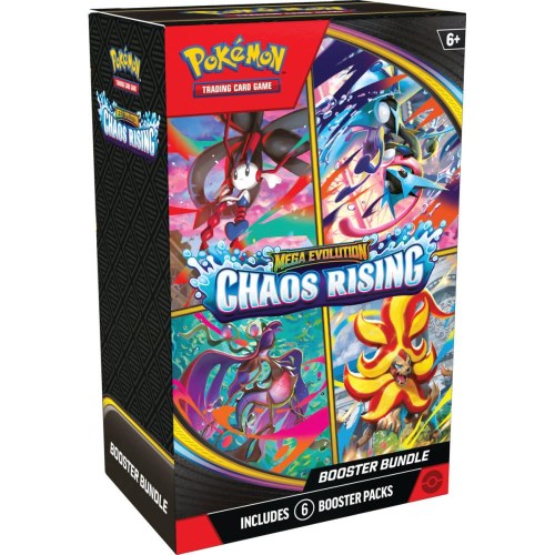 Pokémon TCG: ME04 Chaos Rising Booster Bundle set 6x booster