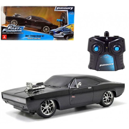 JADA RC Auto Dodge Charger 1970 1:24 Rychle a zběsile na vysílačku 2,4GHz na baterie
