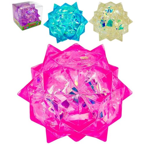 GLUMI Diamant antistresový míček mačkací třpytivý 4 barvy