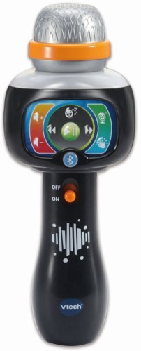 VTECH Mikrofon karaoke 15 písniček bluetooth na baterie Světlo Zvuk CZ