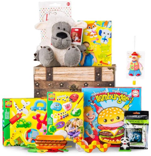 Truhla plná hraček Alex dětské hračky velká sada mix 9ks