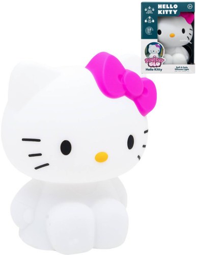 Světlo bezdrátové Hello Kitty silikonové dětská lampička na baterie USB
