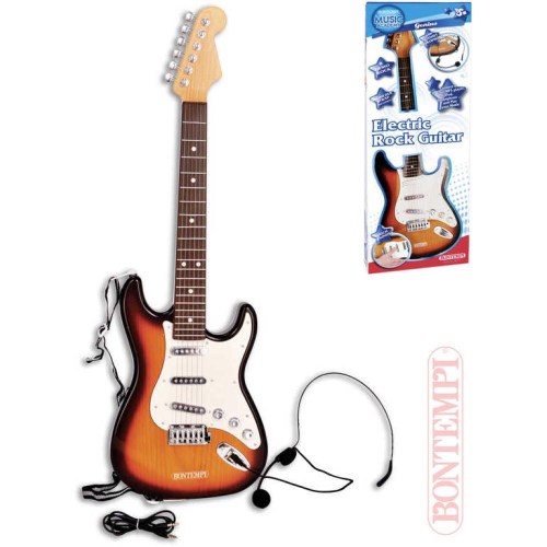 BONTEMPI Kytara dětská rocková elektrická na baterie *HUDEBNÍ NÁSTROJE*