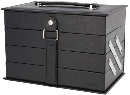 ZMILE COSMETICS Kosmetická kazeta Beauty Case Black šminky