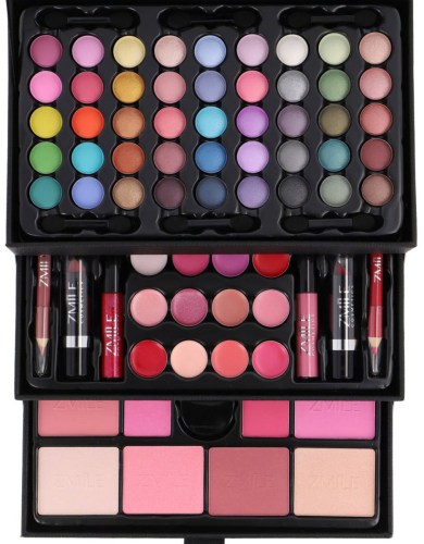 ZMILE COSMETICS Kosmetická kazeta Beauty Case Black šminky