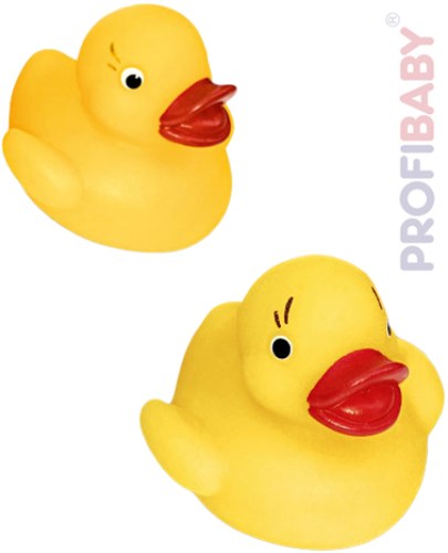 PROFIBABY Baby sada velká + malá kačenka 10cm do vany pro miminko