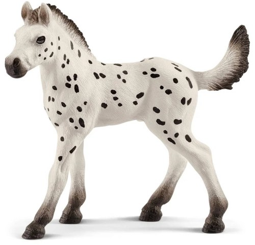 SCHLEICH Koník hříbě Knabstruppský kůň figurka ručně malovaná