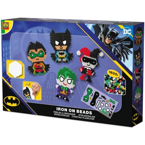SES CREATIVE Zažehlovací korálky DC Batman 1600ks