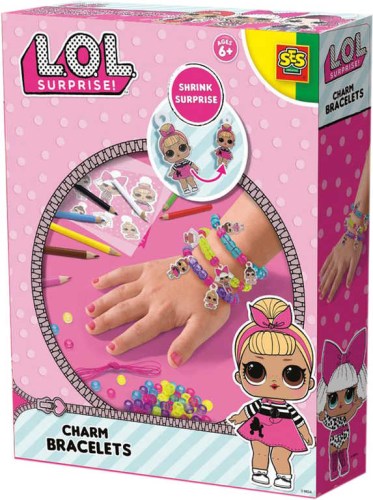 SES CREATIVE L.O.L. Surprise! Výroba náramků kreativní set v krabici