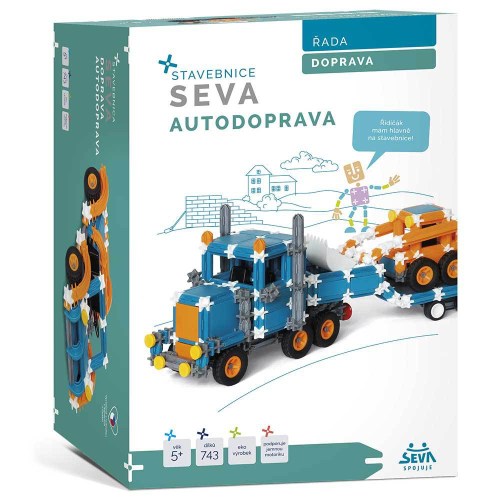 SEVA DOPRAVA - Autodoprava polytechnická STAVEBNICE 743 dílků