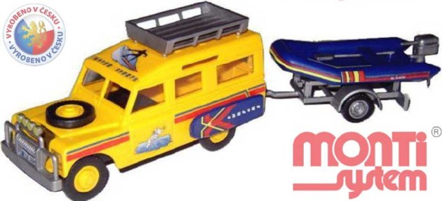 SEVA Monti System 63 Auto Land Rover ADRIATIC stavebnice MS63 0101-63