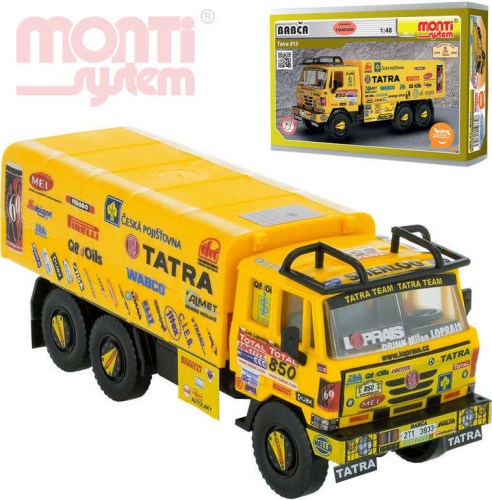 SEVA Monti System 77 Model Babča Tatra 815 1:48 v krabici stavebnice MS77 0107-77