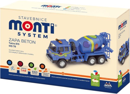 SEVA Monti System 78 Auto Tatra 815 ZAPA Beton MS78 0104-78