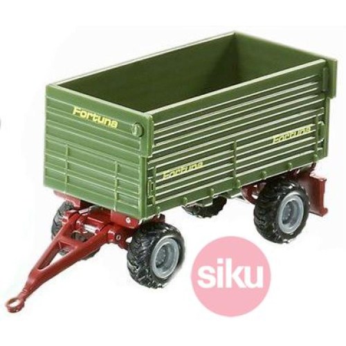 SIKU Dvouosý zemědělský přívěs Fortuna KOV + PLAST