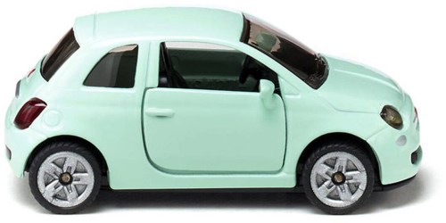 SIKU Model auto Fiat 500 1:55 světle zelený kovový model 1453