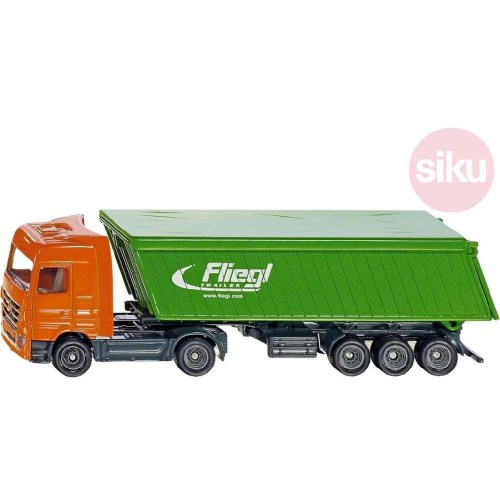SIKU Kamion auto nákladní s vlekem 1:87 model kov 1796