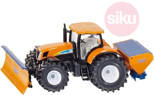 SIKU Traktor New Holland sypač s přední radlicí 1:50 model kov 2940