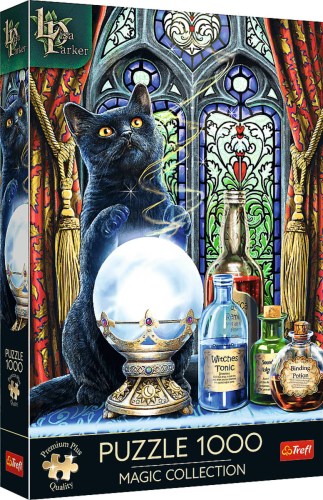 TREFL PUZZLE Magic Collection Čarodějnický učeň 48x68cm skládačka 1000 dílků