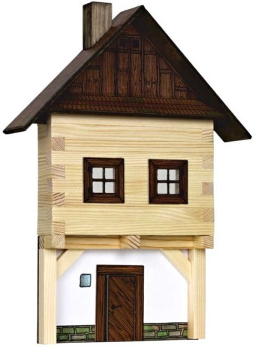 WALACHIA Radnice na zeď W14B Hobby Kit DŘEVĚNÁ STAVEBNICE