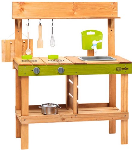 WOODY DŘEVO Zahradní kuchyňka pro děti Rosalie *DŘEVĚNÉ HRAČKY*