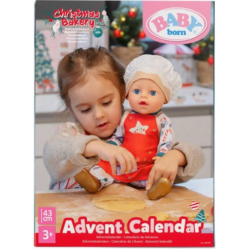 ZAPF BABY BORN Adventní kalendář s doplňky pro panenku 43cm